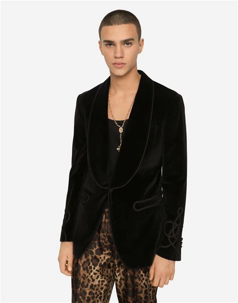 Dolce & Gabbana Smoking Jacket in Black for Men 